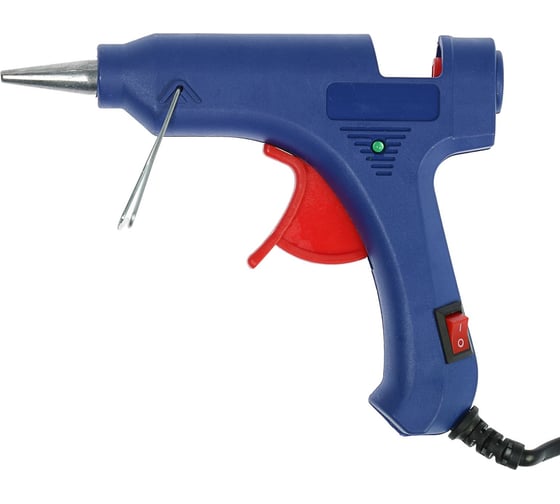 Изображение товара Клеевой пистолет TUNDRA 20 Вт, 220 В, выключатель, индикатор, антикапля, шнур 1.2 м, 7 мм 4365664
