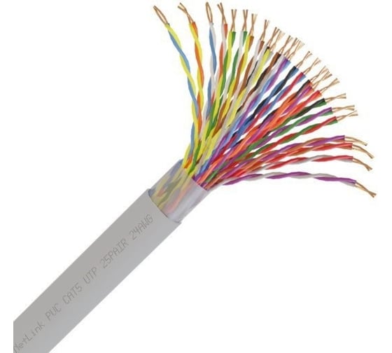 Изображение товара Кабель Netlink NL-CU UTP 25PR 24 AWG CAT5 305м ВНУТРЕННИЙ УТ000003096