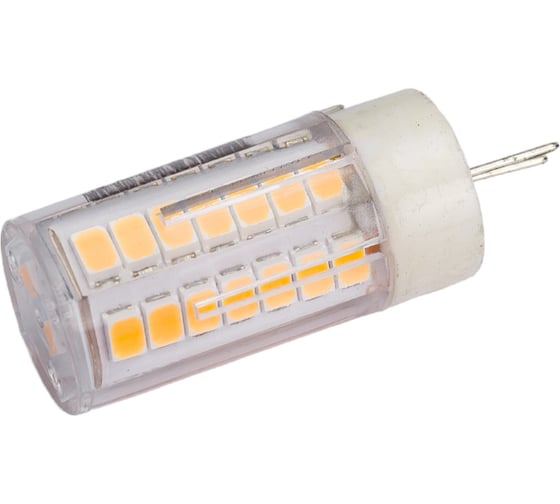 Изображение товара Светодиодная лампа Uniel LED-JC-220/5W/3000K/G4/CL GLZ09TR прозрачная UL-00006744