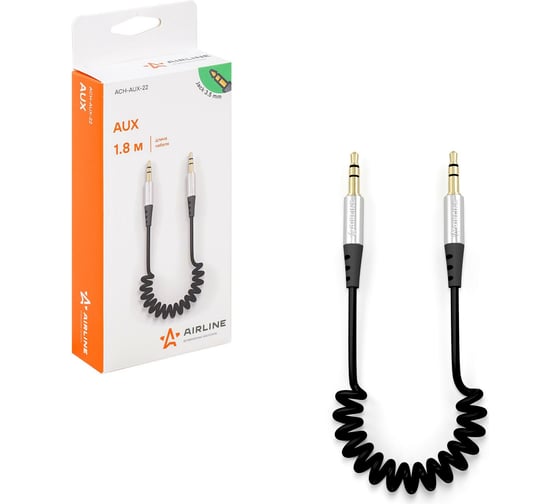 Изображение товара Аудиокабель Airline AUX для подключения к авто магнитоле ACH-AUX-22