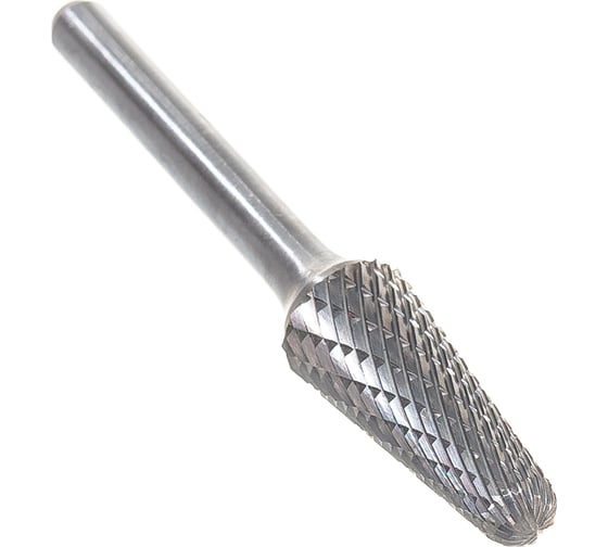 Изображение товара Борфреза твердосплавная сфероконическая с двойной насечкой (12х28 мм; хвостовик 6 мм) ПНЕВМО-ТРЕЙД L1228-M06