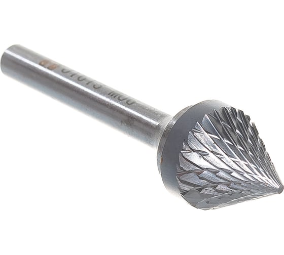 Изображение товара Борфреза твердосплавная зенкер 60 град. с двойной насечкой (16х13 мм; хвостовик 6 мм) ПНЕВМО-ТРЕЙД J1613-M06