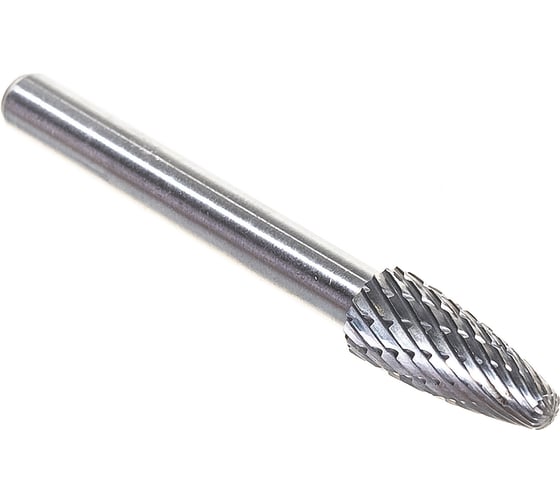 Изображение товара Борфреза твердосплавная гиперболическая со сферическим торцом (8х20 мм; хвостовик 6 мм) ПНЕВМО-ТРЕЙД F0820-M06