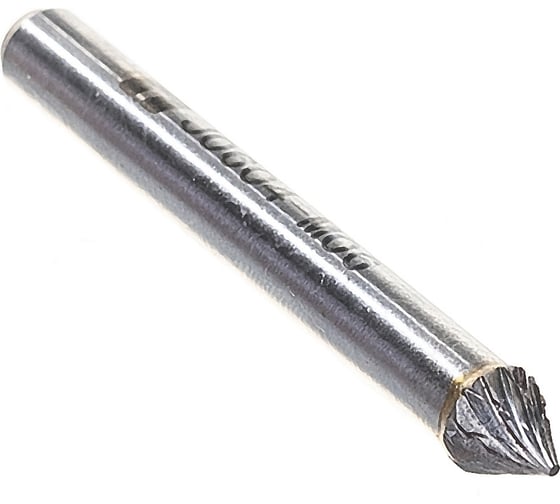 Изображение товара Борфреза твердосплавная зенкер 60 град. с двойной насечкой (6х4 мм; хвостовик 6 мм) ПНЕВМО-ТРЕЙД J0604-M06