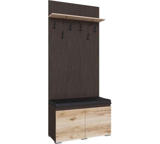 Изображение товара Тумба с вешалкой Арника Плейона, венге 00-00142788