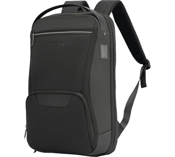 Изображение товара Рюкзак HEIKKI High Tech (ХЕЙКИ) с отделением для ноутбука, Usb-порт, черный, 46x30x10 см 272588