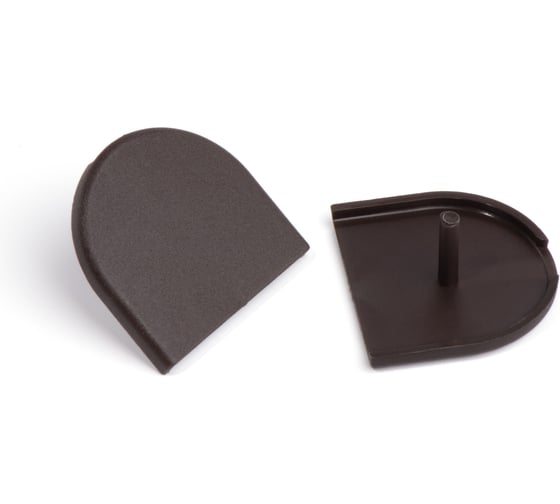 Изображение товара Заглушка на корпус ООО "ГАРД" RAFIX20 (цвет: №9 арабика, Ral-8019) 20 шт. 01-00008614