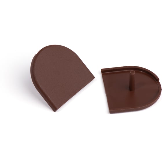 Изображение товара Заглушка на корпус ООО "ГАРД" RAFIX20 (цвет: №8 махагон, Ral-8016) 20 шт. 01-00008613