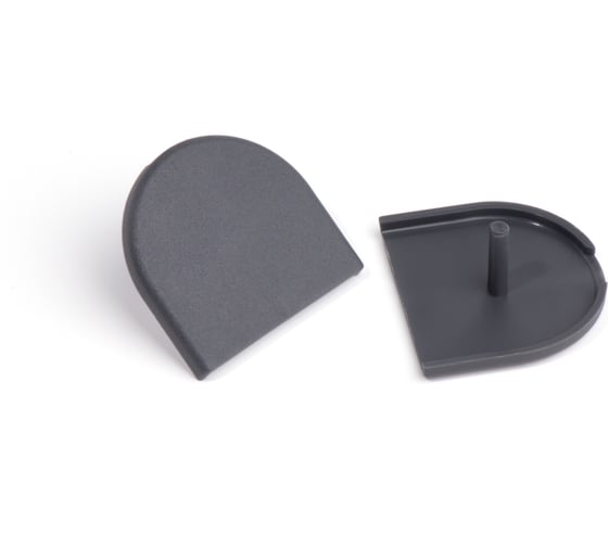 Изображение товара Заглушка на корпус ООО "ГАРД" RAFIX20 №25 тёмно-серая/серая, Ral-7016 20 шт. 01-00008611