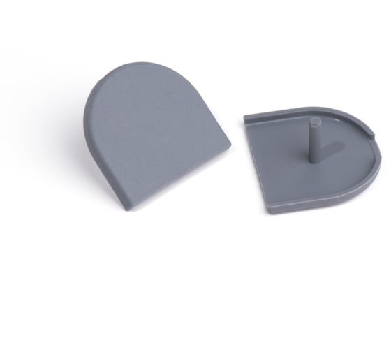 Изображение товара Заглушка на корпус ООО "ГАРД" RAFIX20 №18 темно-серый, Ral-7000  20 шт. 01-00008605