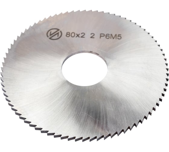 Изображение товара Фреза отрезная (80х2.0х22 мм; Р6М5; т1; Z=80; 6542 DIN 1837) ИНСТУЛС 00001477497