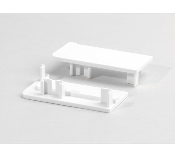 Изображение товара Заглушка глухая для Г-образного профиля ООО "ГАРД" GOLA 8006 №23 (белый)(L+R) 1 комп. 01-00008586