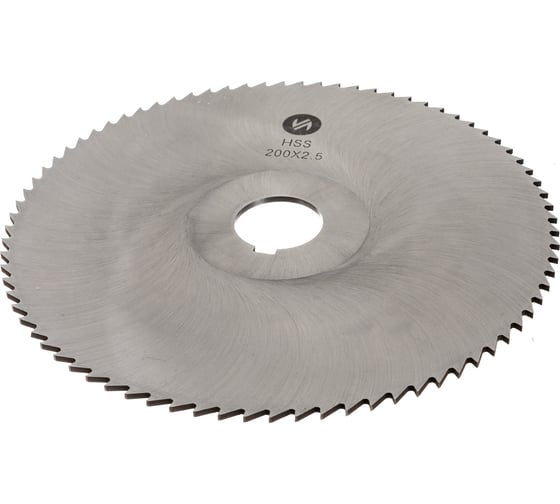 Изображение товара Фреза отрезная (200х2.5х32 мм; Р6М5; т2; Z=80; 4341 DIN 1837) ИНСТУЛС 00001174886