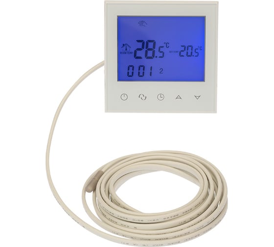 Изображение товара Терморегулятор REXANT с сенсорными кнопками R150 Wi-Fi белый 51-0590