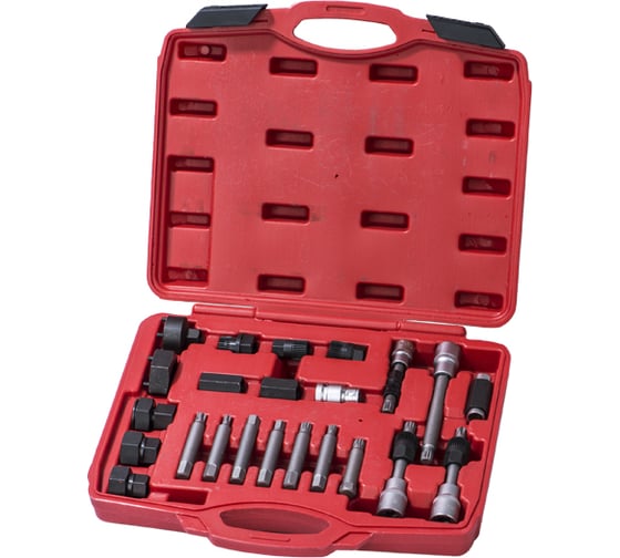 Изображение товара Набор съемников шкивов генератора, 24 предмета ROSSVIK ST077