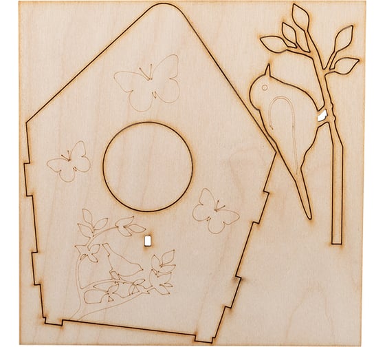 Изображение товара Доска для выжигания REXANT 3D 1 шт. Кормушка для птиц  12-0934