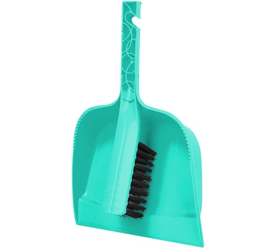 Изображение товара Набор щетка-сметка с совком Spin&Clean Практик аквамарин SV3855АКВ 36895