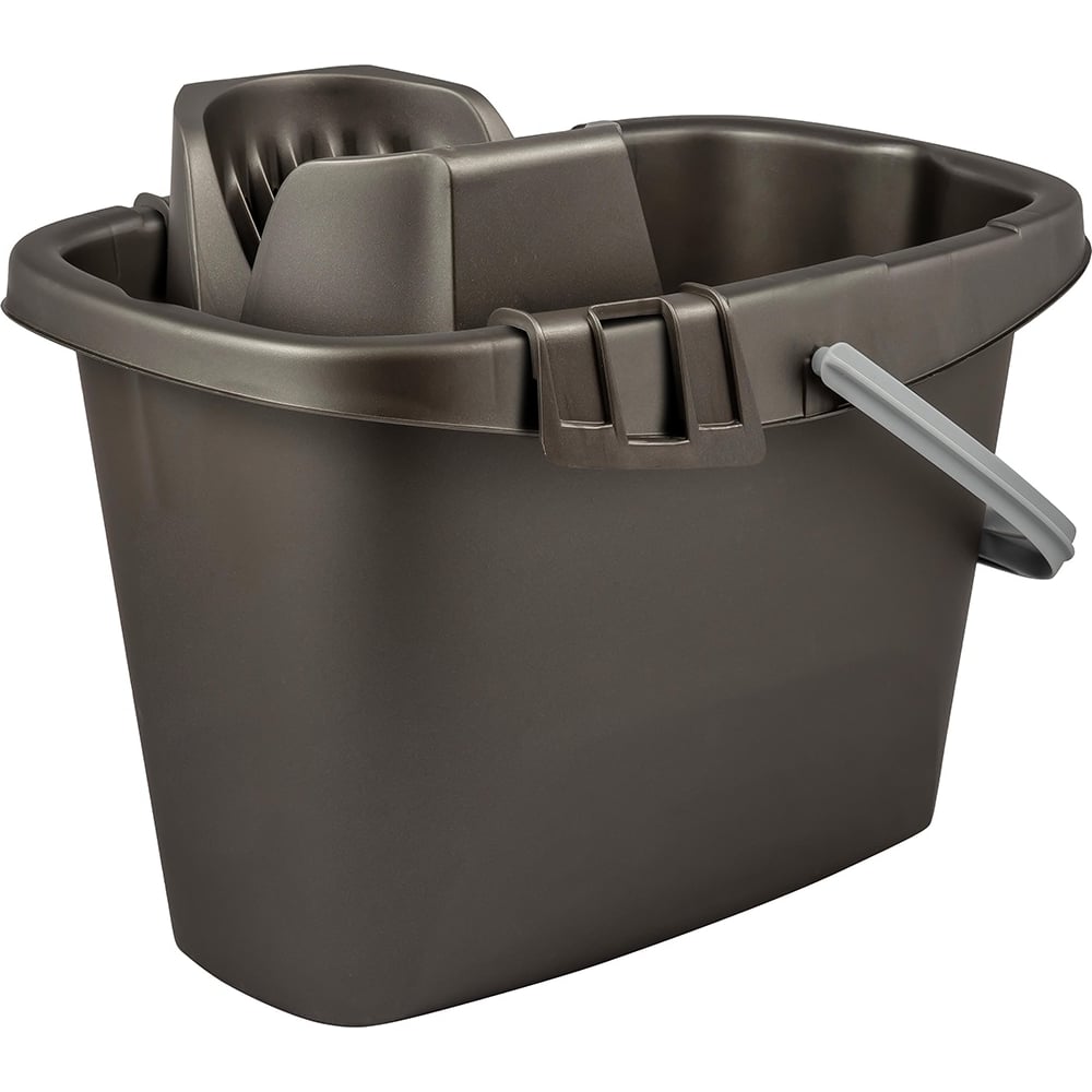 Изображение товара Ведро МОП c отжимом Spin&Clean Классика 13 л антрацит SV4086АНТ 249486