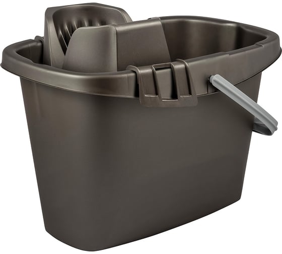 Изображение товара Ведро МОП c отжимом Spin&Clean Классика 13 л антрацит SV4086АНТ 249486