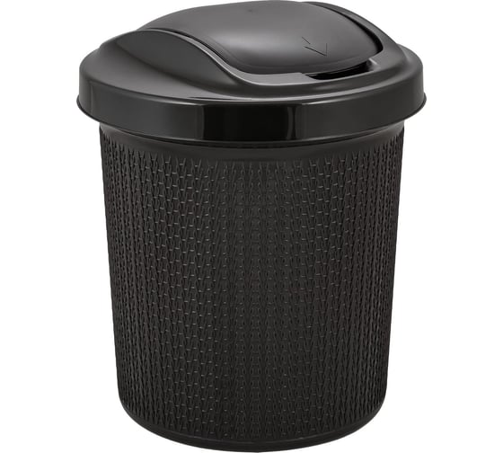 Изображение товара Контейнер для мусора Spin&Clean Ajur 12 л, венге SV4065ВНГ 249495