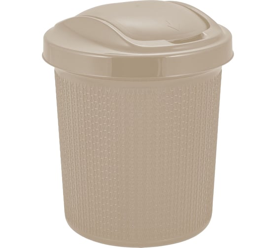 Изображение товара Контейнер для мусора Spin&Clean Ajur 12 л, айвори SV4065АЙВ 249494