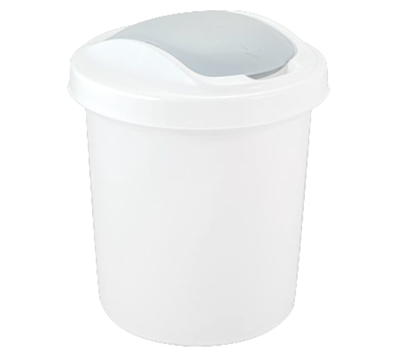 Изображение товара Контейнер для мусора Spin&Clean Ориджинал 12 л, белый SV4044БЛ 54582