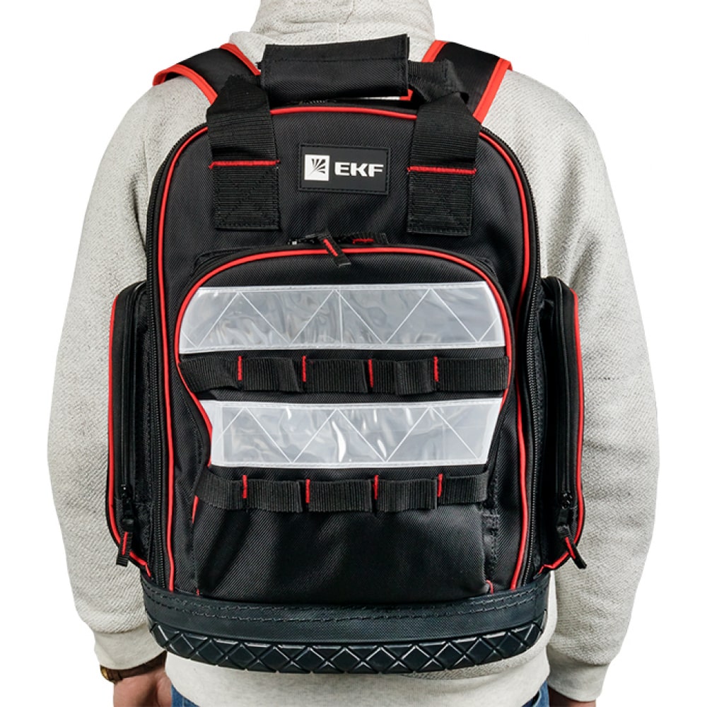 Универсальный рюкзак монтажника EKF рюкзак монтажника ekf master c 07 универсальный с резиновым дном с 07