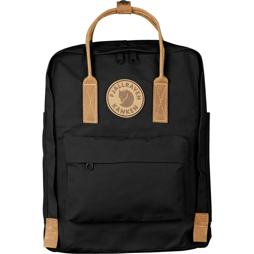 фото Рюкзак fjallraven kanken no. 2, черный, 27х13х38 см, 16 л f23565-550