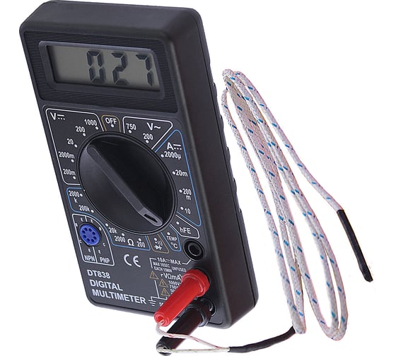 Изображение товара Мультиметр МЕГЕОН DT-838 к0000010365