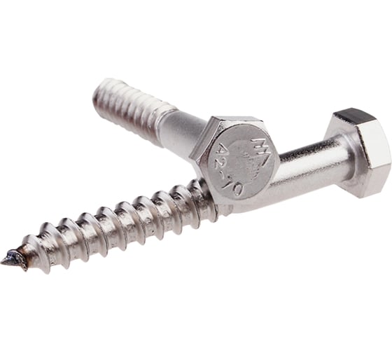 Изображение товара Шуруп с ШГ сантех. ЕВРОПАРТНЕР DIN 571 Zn 10 х 50 2 шт. 5 0958 1