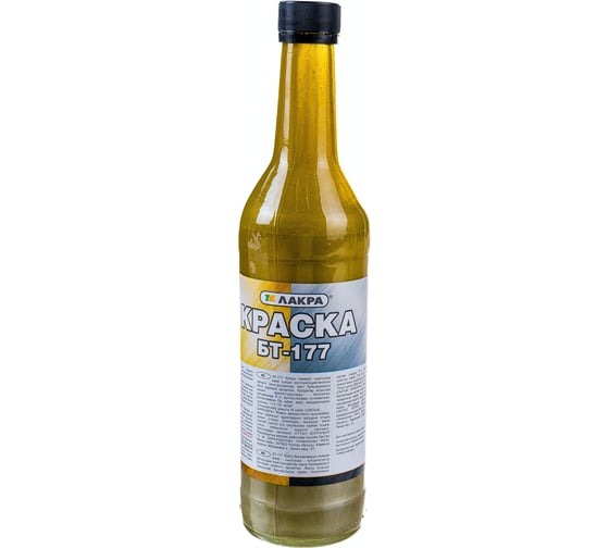 Изображение товара Краска Лакра БТ-177 бронзовая, 0.5 л Лк-00001224