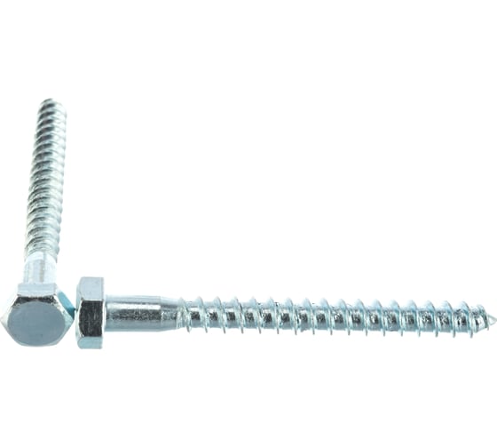 Изображение товара Сантехнический шуруп с ШГ ЕВРОПАРТНЕР DIN 571 Zn 8х80 12шт. 5 0950 2