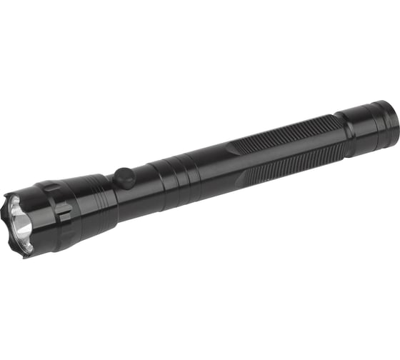 Изображение товара Светодиодный ручной фонарь ТРОФИ TM1W на батарейках 1x1W LED ударопрочный алюминий 2хАА, Б0023319