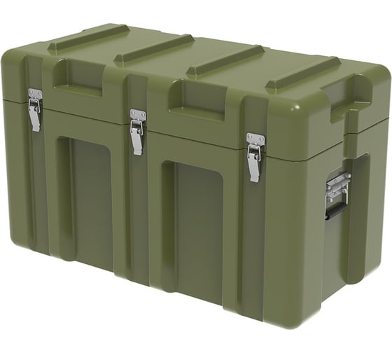 Изображение товара Ящик ударопрочный Экопром 100 л хаки 407 007.0100.407.000