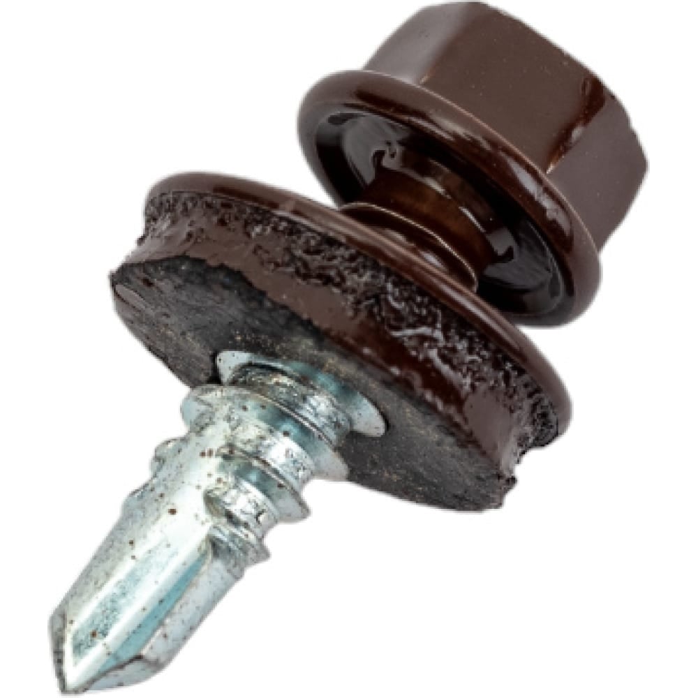 Изображение товара Кровельный саморез по дереву HARDWEX 4.8x19 мм RAL 8017