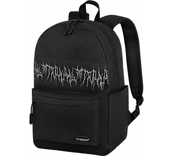 Изображение товара Рюкзак HEIKKI Energetic Mood (ХЕЙКИ) универсальный, эргономичный, Drainer style, черный, 43x30x16 см 272535