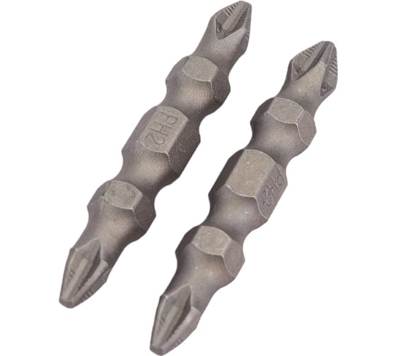 Изображение товара Насадки магнитные двусторонние для больших нагрузок (10 шт; 45 мм; PH2xPH2) Jettools W2-21-04522