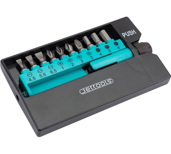 Изображение товара Биты в наборе с адаптером 20 шт Jettools W-5121