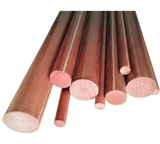 Изображение товара Текстолит ООО Поволжский центр РТИ стержень ф 25 мм, ГОСТ 5385-74, 500 мм 4670216900478