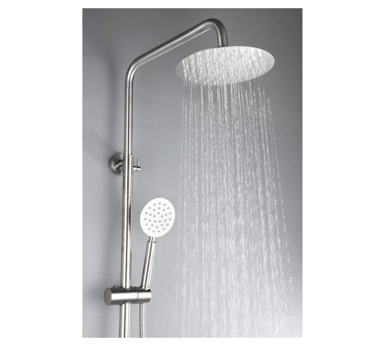 Изображение товара Душевая система Avapax (SUS 304) D25, серия Elbe сатин, AP01252N