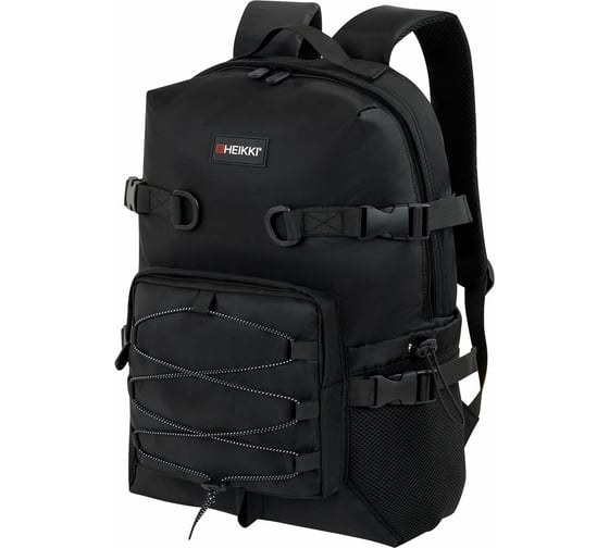 Изображение товара Рюкзак HEIKKI Challenge (ХЕЙКИ) универсальный, карман для ноутбука, Flex, черный, 45x32x17 см 272579