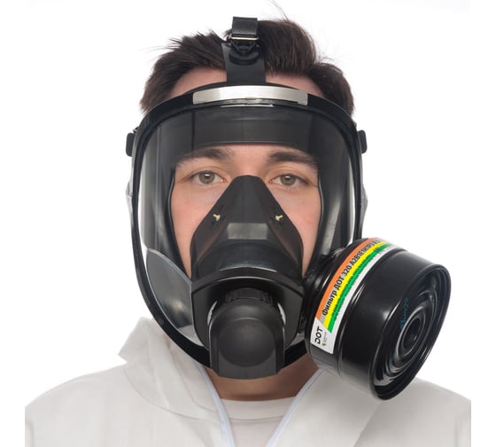 Изображение товара Противогаз фильтрующий ДОТ 320 А2В1Е1К1Р3 R D с маской МАГ-3Л 102-131-0011