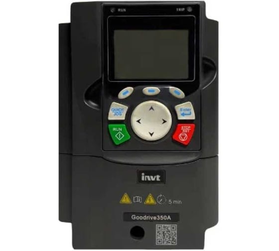 Изображение товара Преобразователь частоты INVT GD350A-004G/5R5P-4 4/5,5 кВт 380В 90001-03644