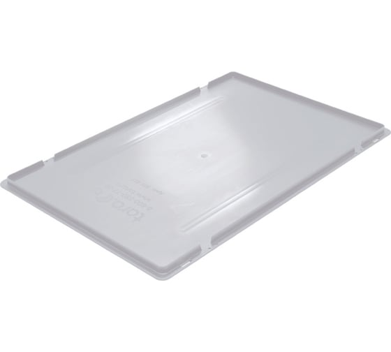 Изображение товара Крышка п/п Тара.ру 600x400 для ящиков цв. серый 29432