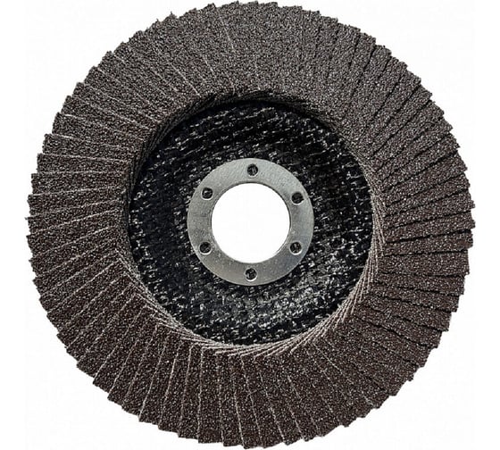 Изображение товара Круг лепестковый торцевой КЛТ1, 125x22.23 мм, P40, по нержавеющей стали Abraflex FLDH20INOX125P40