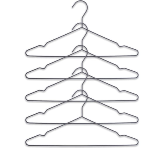 Изображение товара Набор универсальных вешалок Attribute URBAN 5 шт AHU501