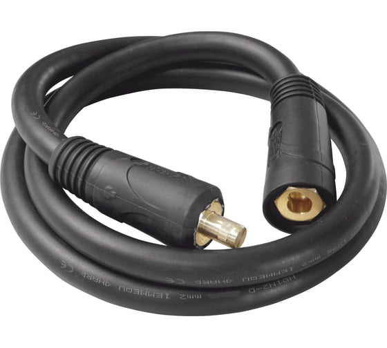 Изображение товара Удлинитель сварочного кабеля КГ 1x25 - 10 м, вилка/розетка 35-50 энаргит УК125-10-3550-ВР