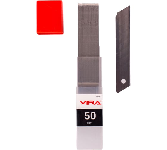 Изображение товара Лезвия для ножей сегментированное 18 мм, 50 шт VIRA 831550
