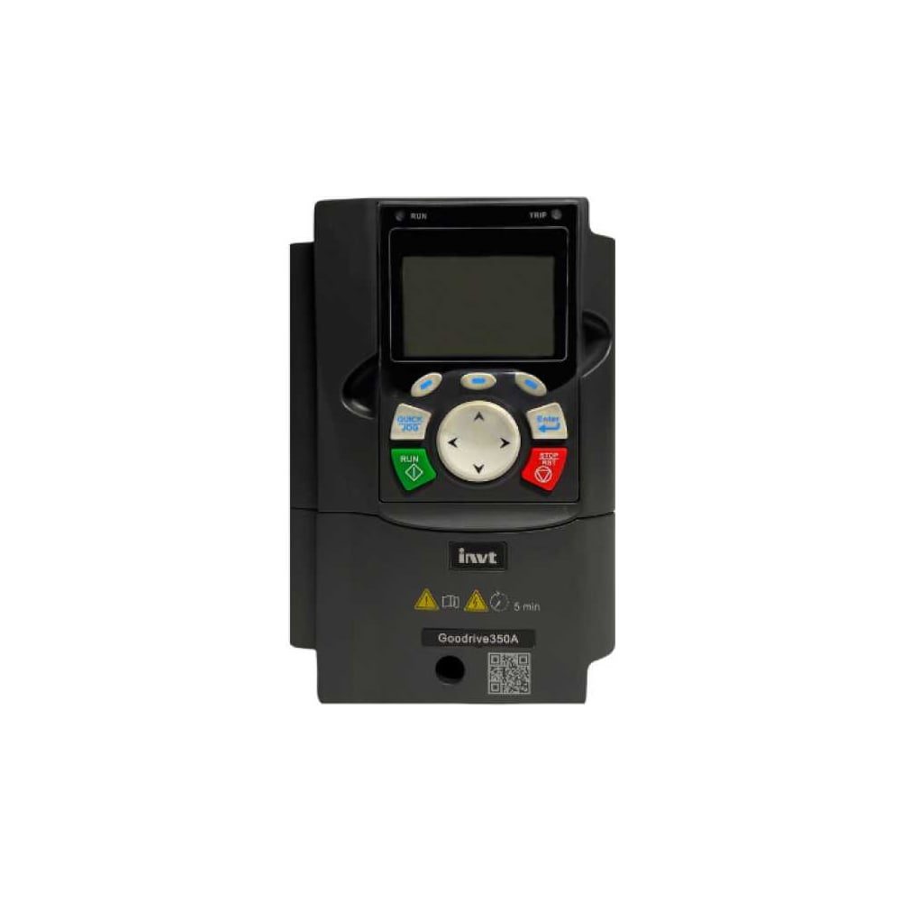 Изображение товара Преобразователь частоты INVT GD350A-1R5G/2R2P-4 1,5/2,2 кВт 380В