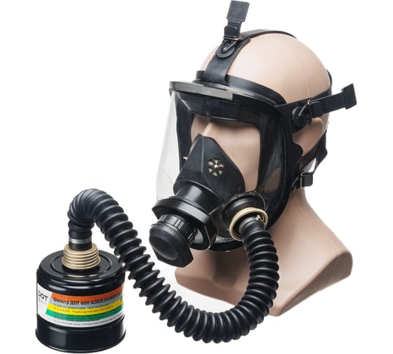 Изображение товара Противогаз фильтрующий ДОТ 600 A2B2E2К1АХP3 R D с маской МАГ-3Л 102-131-0026